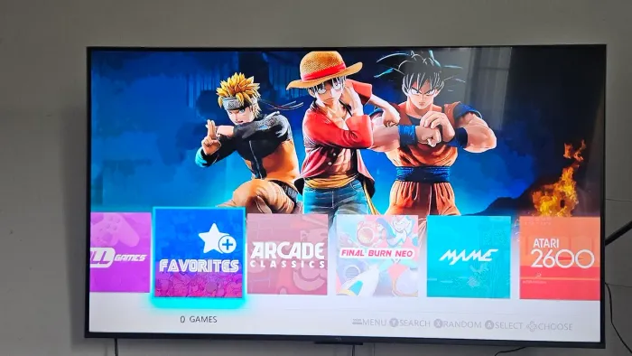 Vídeo Game 4k com 30 emuladores milhares de jogos