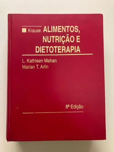 Livro Krause - Alimentos, Nutrição e Dietoterapia - 8. Edição - usado - bem conservado