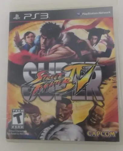 Super Street Fighter IV - Jogo PS3 Mídia Física