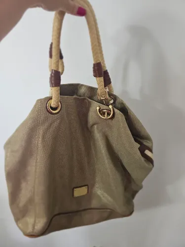 Bolsa de Ombro Dourada Michael Kors ORIGINAL 