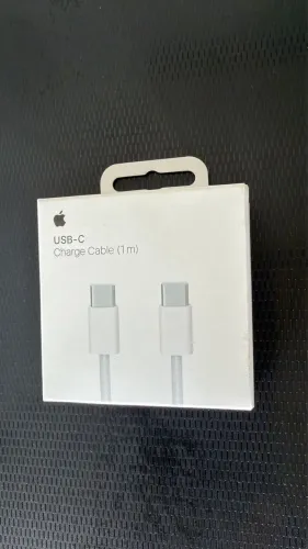 CABO ORIGINAL APPLE 1 METRO REFORÇADO ( 1 ANO GARANTIA APPLE )