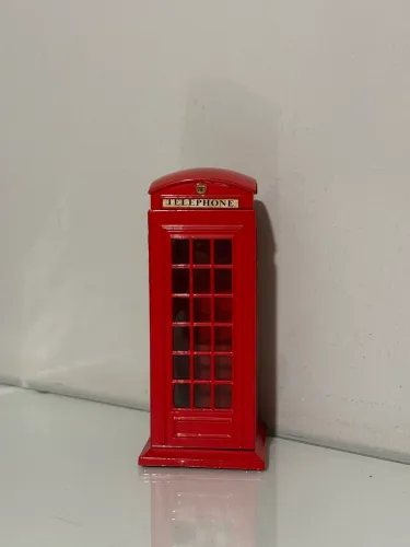 cofrinho de moedas london telephone 