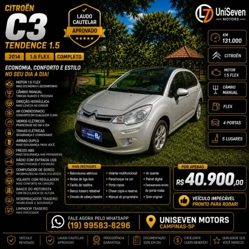Citroen C3 Picasso Tendance 1.5 Flex 8V 5P Mec. 2014