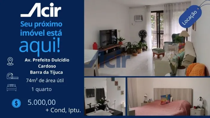 ACIR ADMINISTRADORA- APARTAMENTO PARA LOCAÇÃO PORTEIRA FECHADA COM VAGA- R$4.500,00