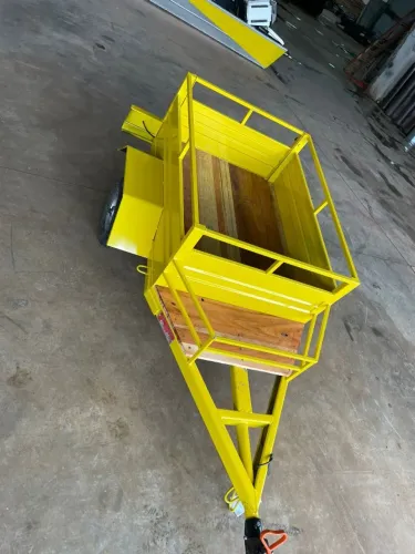 Carretinha 110 x 80 Perfeita para Moto Puxar