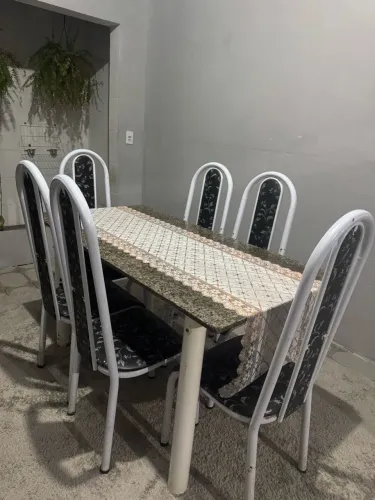 Mesa de jantar 6 Lugares