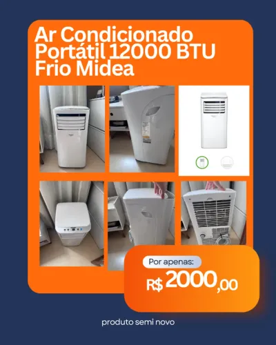 Ar Condicionado Portátil - Parcelo no cartão de crédito