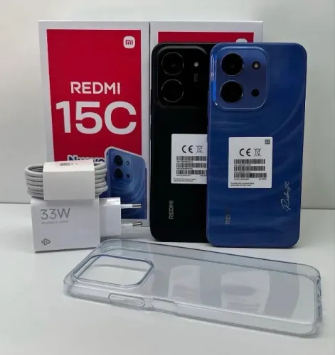 XIAOMI REDMI 15C 128GB/4GB RAM - APARELHO NOVO