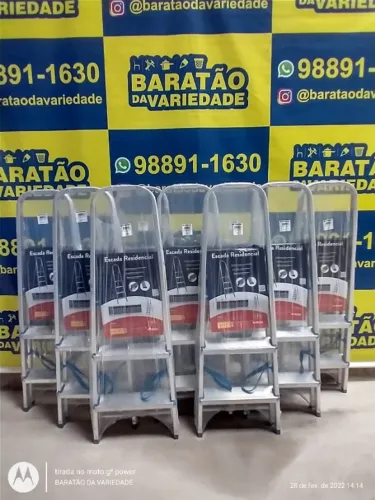 escada residência 3 degraus