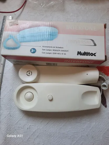 Interfone universal sem teclas Multitoc
