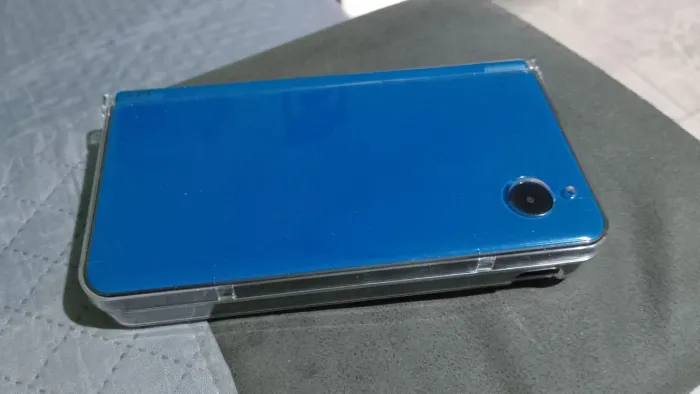 Nintendo DSi XL AZUL DESBLOQUEADO C/ CAPA DE ACRÍLICO - DE COLECIONADOR MESMO