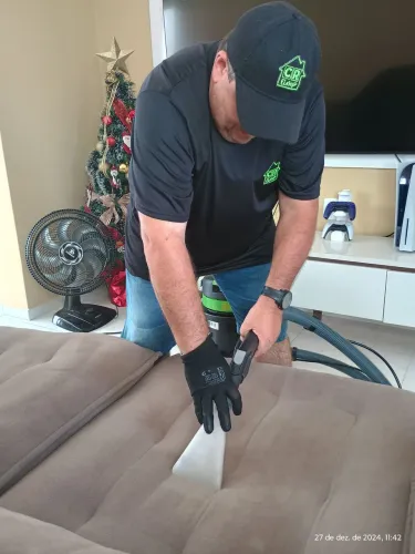 Higienização lavagem a seco