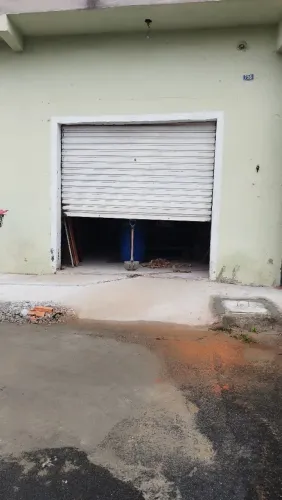 Porta de aço de enrolar com chave