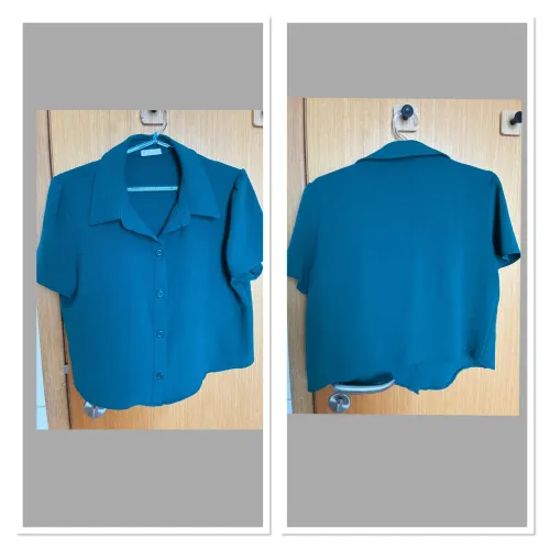 Blusa em crepe M DEFE