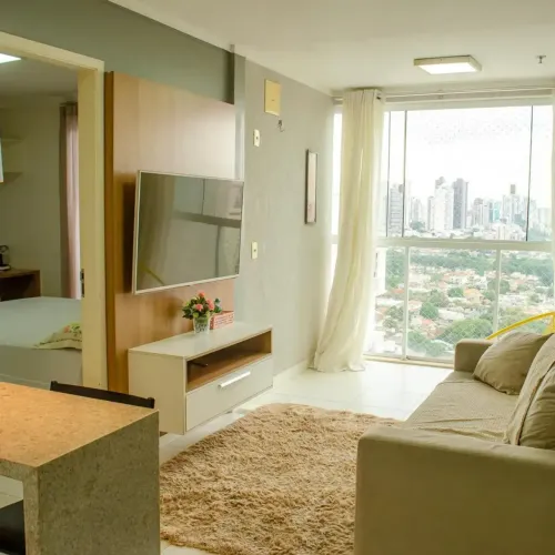 Imóvel para aluguel possui 45 metros quadrados com 1 quarto em Jardim Goiás - Goiânia - GO