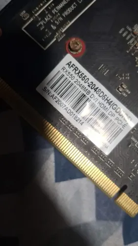 AMD Radeon RX 550 GDDR5 4GB