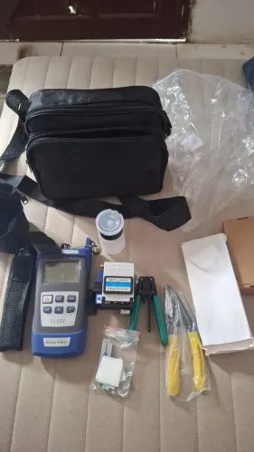 Kit de fibra óptica para conector de campo
