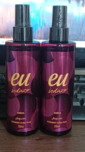 Colônia feminina splah jequiti Eu Seduzo 200 ml nova por R$ 40,00 cada