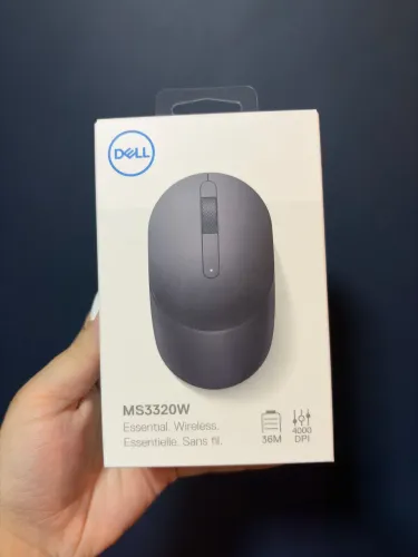 Mouse Dell sem fio MS3320W NOVO