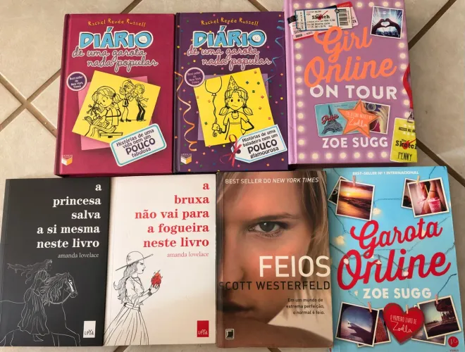 Coleção de Livros Juvenis e Best-sellers/ usados