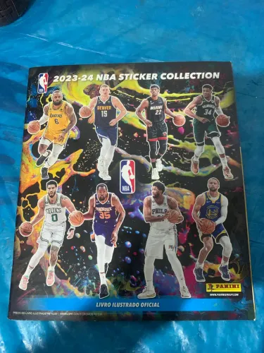 Álbum figurinhas nba 23/24 completo