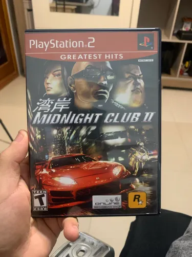 Jogo Midnight Club 2 II PS2 original PlayStation 2 play ps colecionador completo