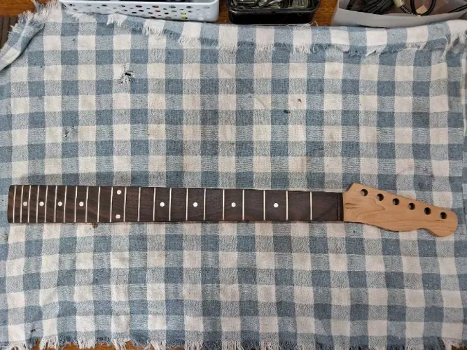 Braço de Guitarra Telecaster Maple e Rosewood