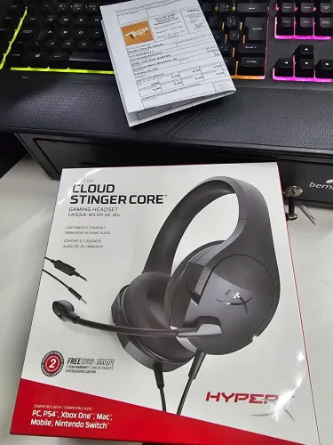 Headset Hyperx Cloud Stinger Core com fio