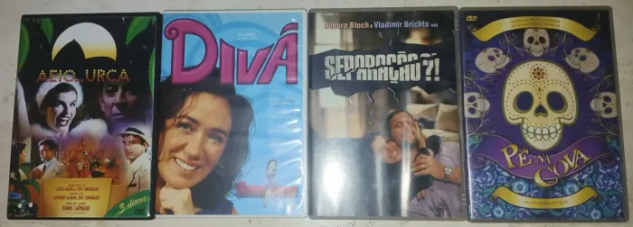 4 dvd,s Séries Tv Globo A e i o Urca Divã Pé Na Cova Separação?!