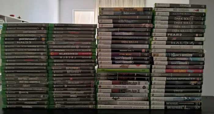 Jogos xbox one e xbox 360