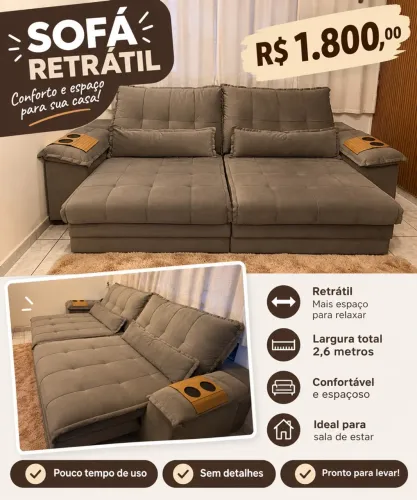 Sofá Retratril