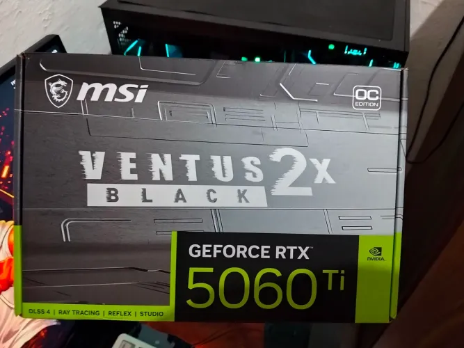Placa de vídeo RTX 5060TI