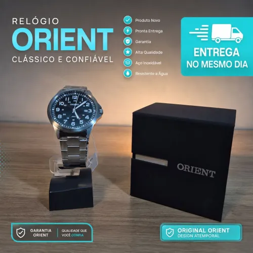 Relógio Orient Original Masculino Novo com Caixa