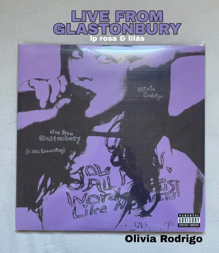 Olivia Rodrigo - Live From Glastonbury BBC Vinil 2LP purple & pink