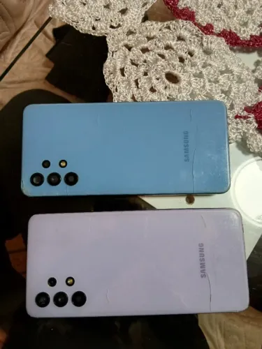 Dois celulares A32 Samsung 128 Gb 4G. COM DEFEITO