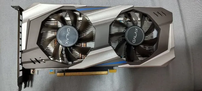 GTX 1060 6GB Galax - Revisada, Limpa e Pasta Térmica Nova
