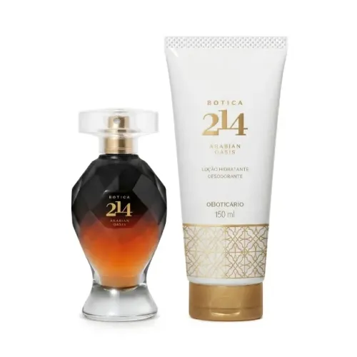 Combo Botica 214 Arabian Oasis Perfume + Hidratante