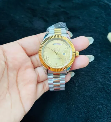 Rolex day date president canelado
