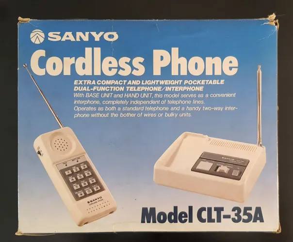 Telefone sem fio Sanyo