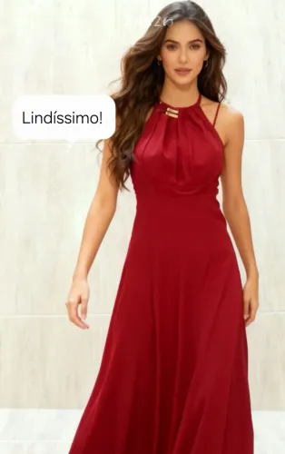 Vestido Vermelho G Lindíssimo 