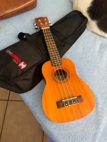 Ukulele Shelby Soprano (SU-21M) Completo - Estado de Novo