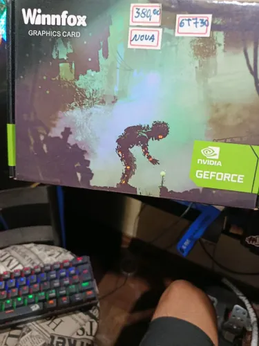 Vendo placa de vídeo por 250 reais aceito trocas tbm