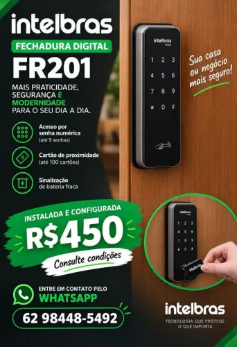 Fechadura Intelbras Fr 201