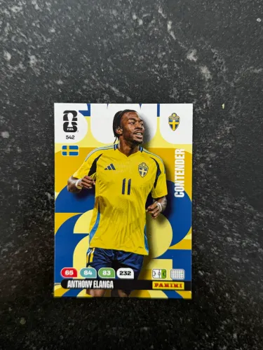 Card Anthony Elanga Contender Adrenalyn XL Panini - Copa do Mundo 26