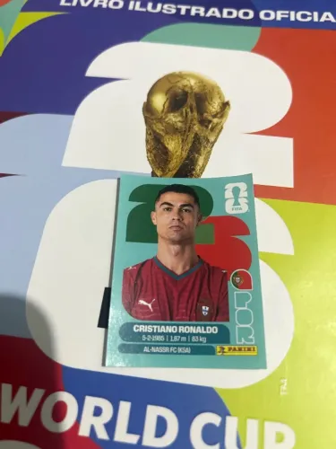 Figurinha Portugal Cristiano Ronaldo 