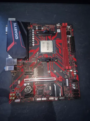 Kit Placa mãe + Processador + Air Cooler