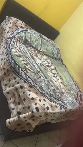 Cama casal baú incluso cabeceira 