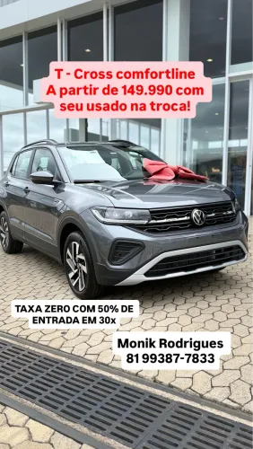 Volkswagen T-Cross Comfortline 1.0 TSI Flex 5P Aut. 2026