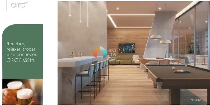 Studio, Copacabana, varanda, vista mar, área gourmet, vaga de garagem, infraestrutura comp