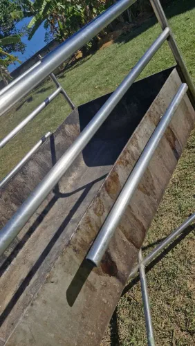 Churrasqueira profissional de Aço Inox industrial indestrutível e inacabável